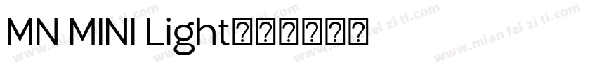 MN MINI Light字体转换